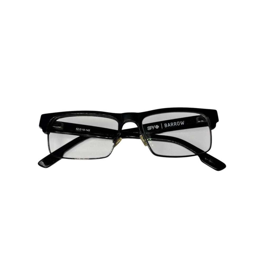 Spy + Optics Eyeglasses Frame BARROW‎ Black Thick Brow 52-19-145 FRAMES Glasses